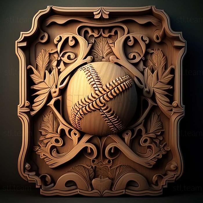 3D модель Игра Высшей лиги бейсбола 2K10 (STL)
